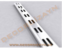 Conical Stick, 200 - 240cm, Turkish, Chrome